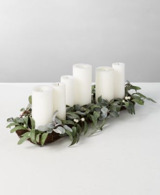 long candle holder centerpiece