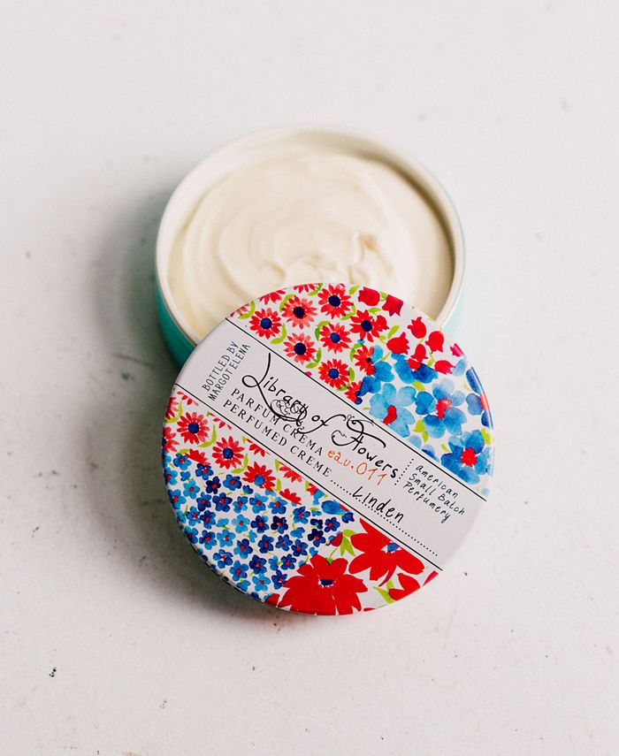 Library of Flowers Linden Parfum Crema, 2.5oz. Macy's