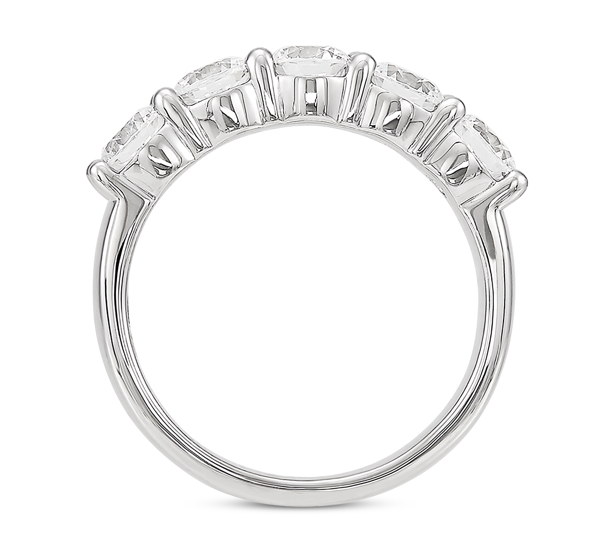 Grown With Love Igi Certified Lab Grown Diamond Anniversary Band (2 ct. t.w.) in 14k White or Yellow Gold