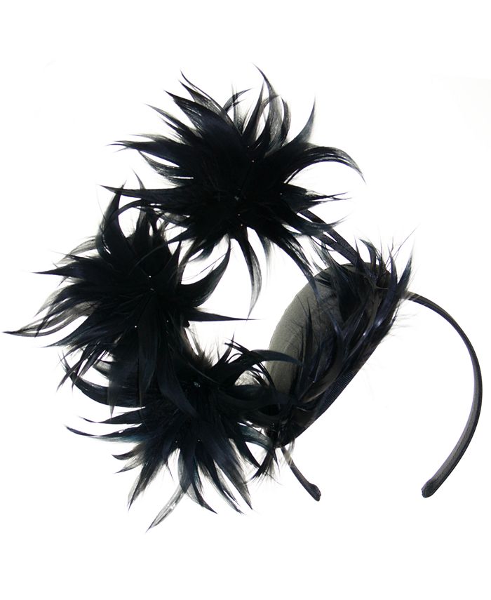 Josette Feathered Arch Fascinator - Macy's