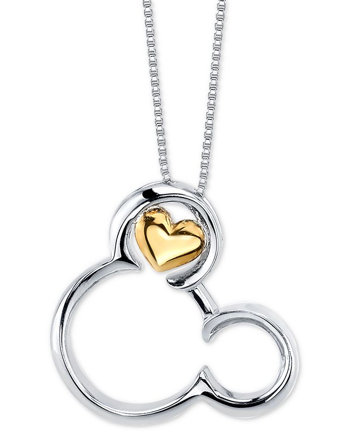 Mickey mouse locket store necklace