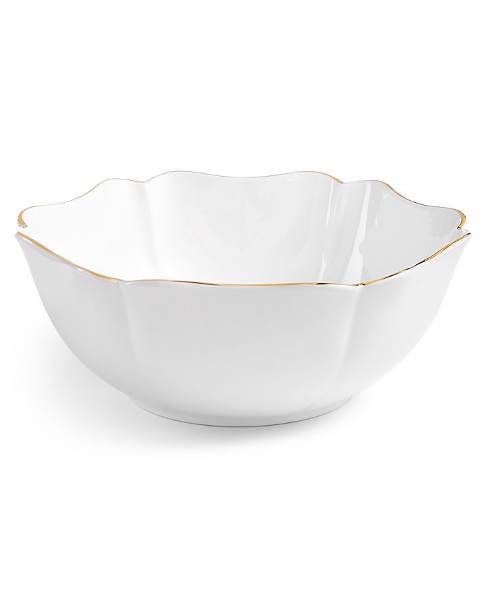 Martha Stewart Collection Baroque Vegetable Bowl, Created for Macy's ...