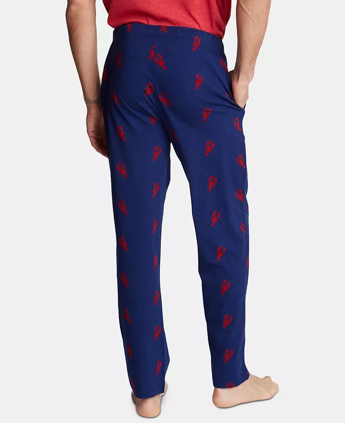 Men's Printed Cotton Pajama Pants - thumbnail 6