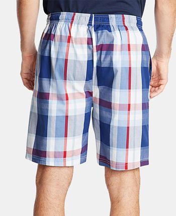 Nautica Men's Cotton Plaid Pajama Shorts - Macy's