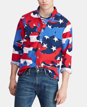 UPC 767325650869 product image for Polo Ralph Lauren Men's Americana Classic-Fit Oxford Shirt | upcitemdb.com