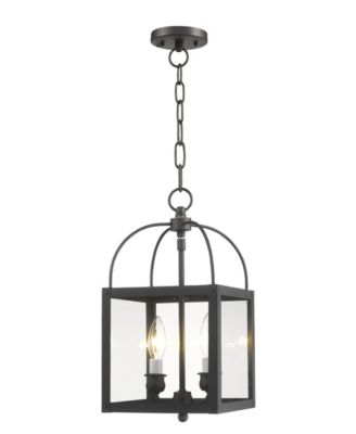 Livex - Milford 2-Light Convertible Mini Pendant/Ceiling Mount