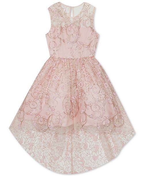 Rare Editions Big Girls Glitter High Low Dress Reviews All