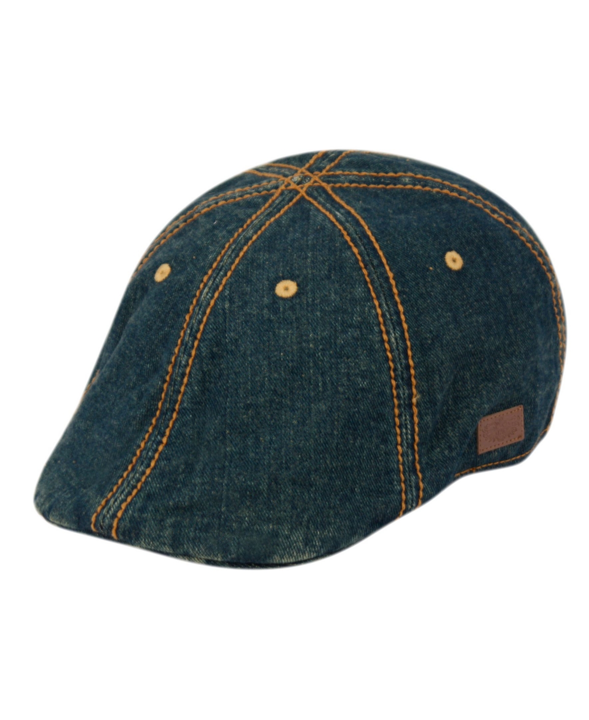 Duckbill Ivy Cap with Stitching - Blue