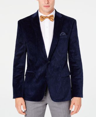 blue velvet sport coat