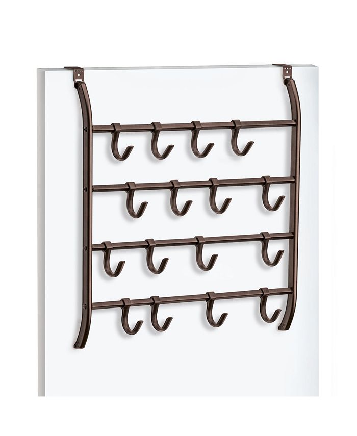 Lynk Over Door 16 Hook Organizer Rack Macy's