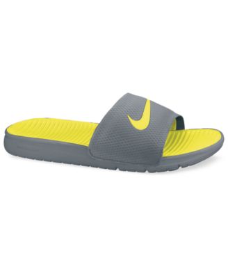 men's benassi solarsoft slide 2 sandals from finish line