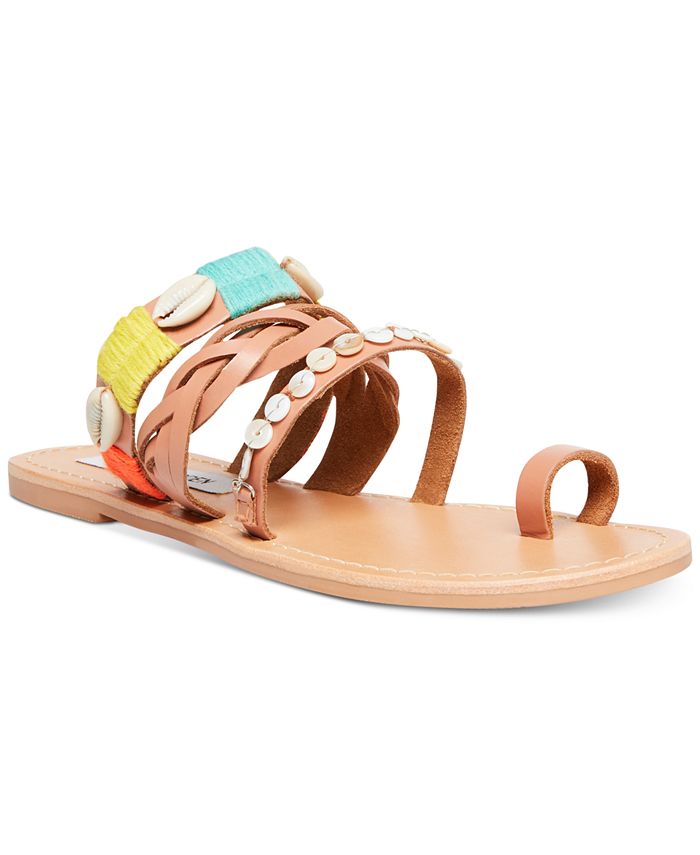 Steve madden shell sandals clearance