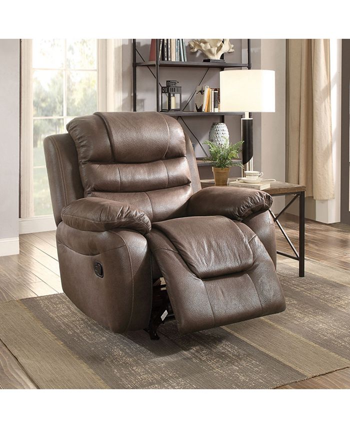 Benzara Leatherette Rocker Recliner Macys