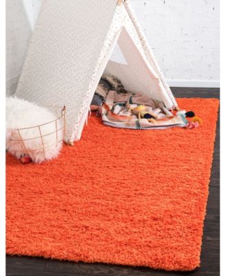 Solid Shag SS1 7' x 10' Area Rug