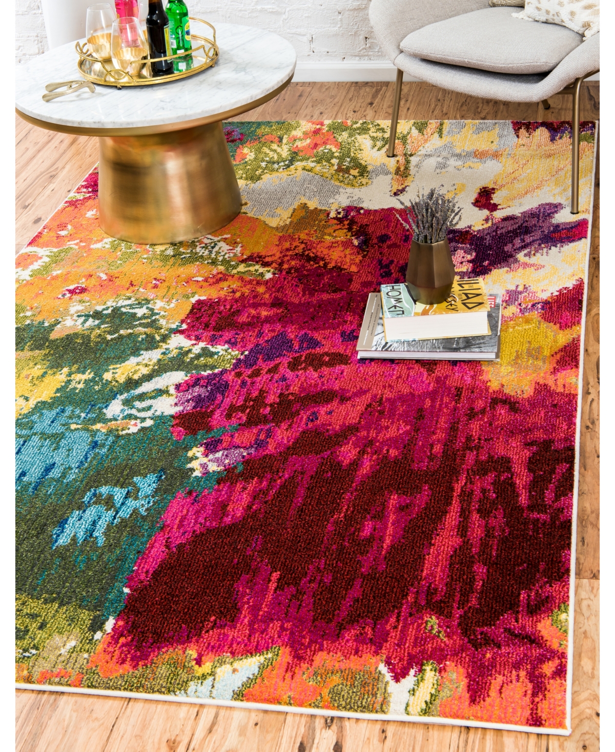 Bayshore Home Newwolf New8Area Rug - Multi
