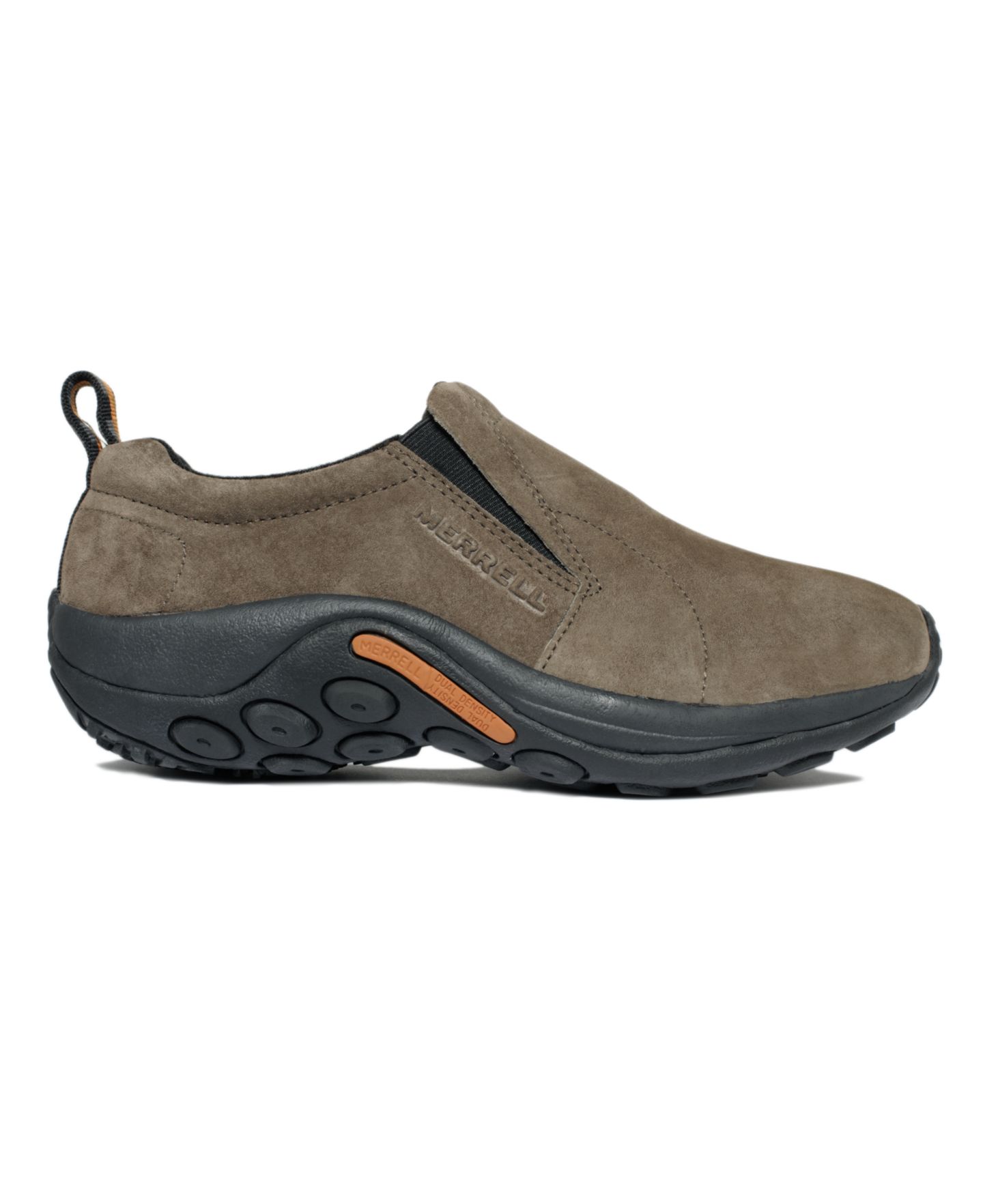 Обувь Merrell Jungle Suede Moc Slip-On Shoes, цвет: Gunsmoke — фото 7
