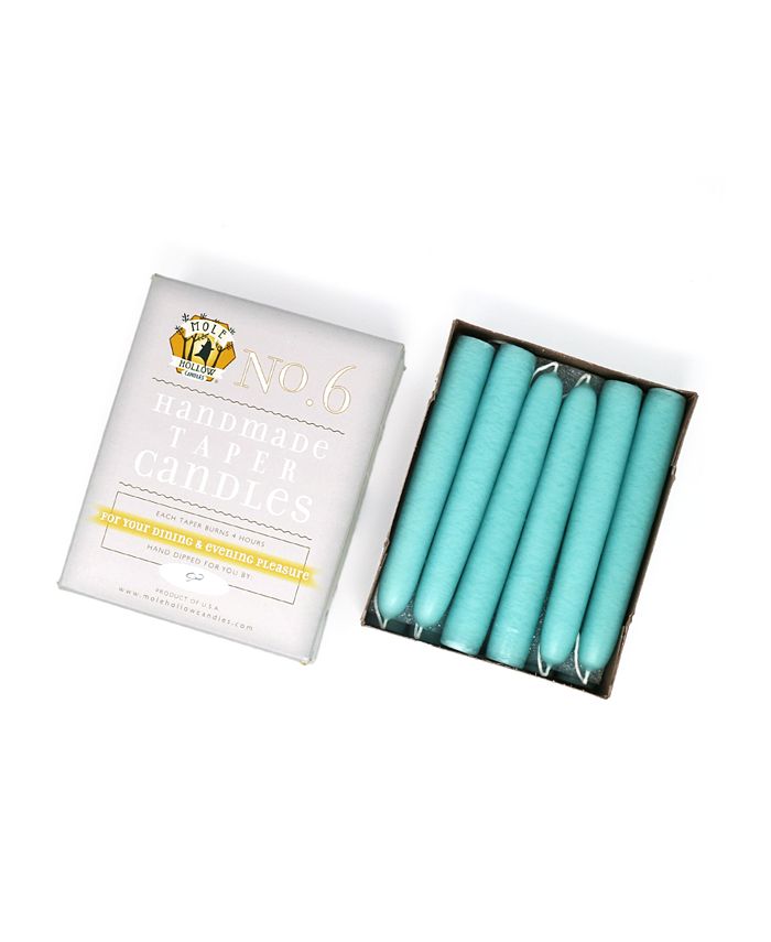 Mole Hollow Candles 6" Taper Candles Set of 12 Macy's