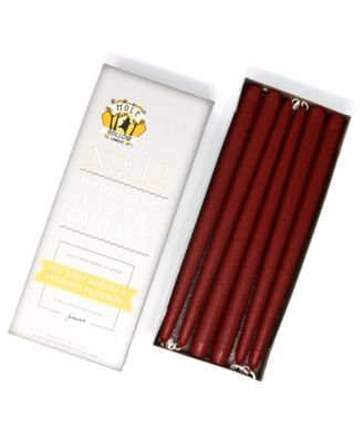 12" Taper Candles, Set of 12