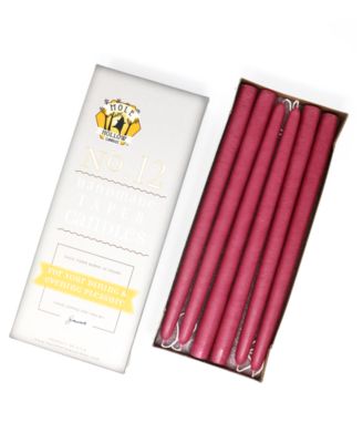 12" Taper Candles, Set of 12