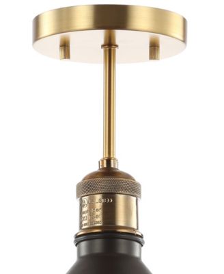 Nick 11" Metal LED Semi-Flush Mount