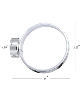 Nathaniel 12.25" Dimmable Integrated LED Metal Wall Sconce