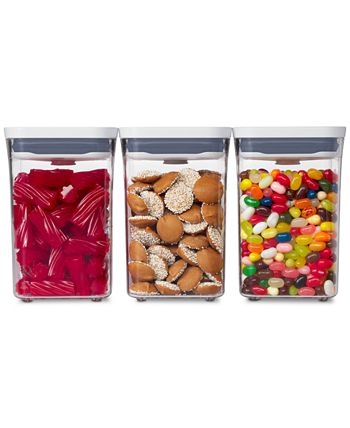 3 Piece Cereal Dispenser Set & 6-Piece POP Container Set Bundle