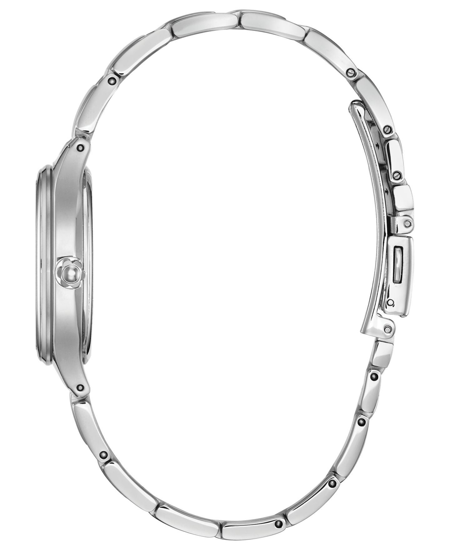 Женские часы Citizen Eco-Drive Corso Diamond-Accent Stainless Steel Bracelet Watch 29mm — фото 2