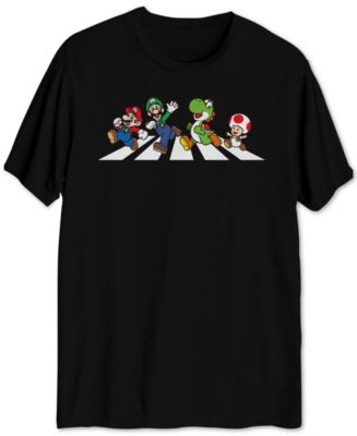 Hybrid Mario Crosswalk Men's Graphic T-Shirt - Macy's