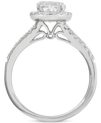 IGI Certified Lab Grown Diamond Pear Engagement Ring (2 ct. t.w.) in 14k White Gold
