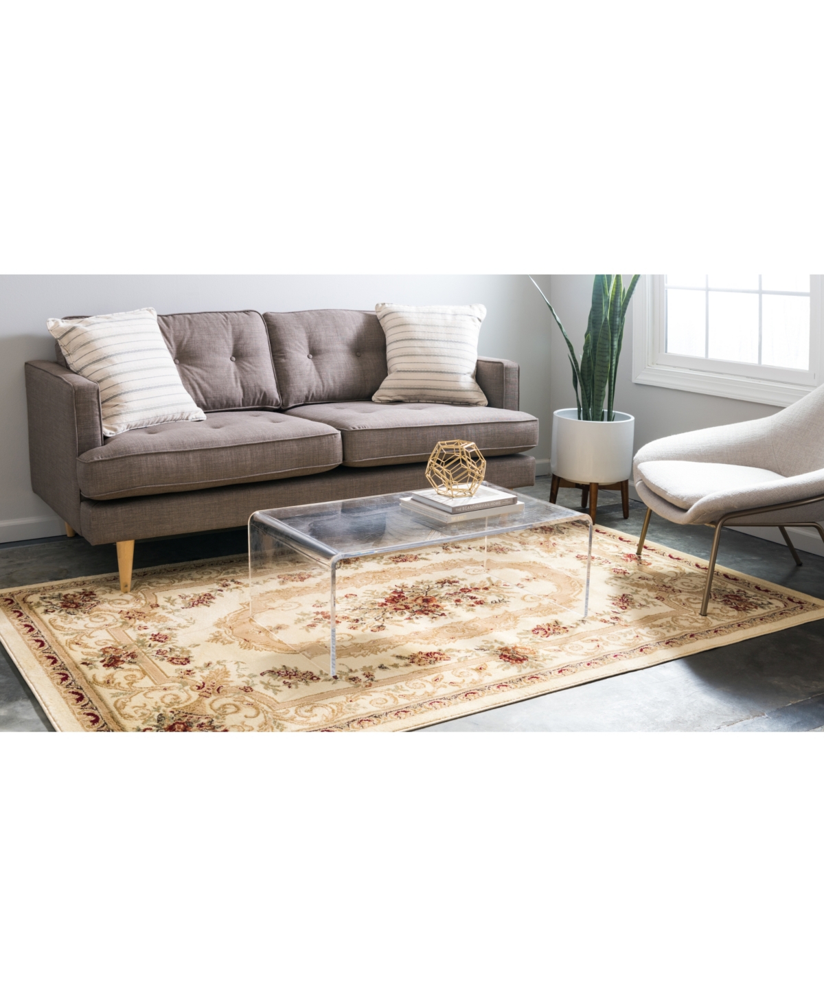 Bayshore Home Belvoir Blv3 8' x 11' 4" Area Rug