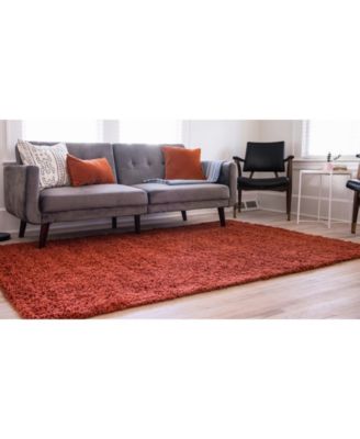 CLOSEOUT! Solid Shag SS1 Area Rug Collection