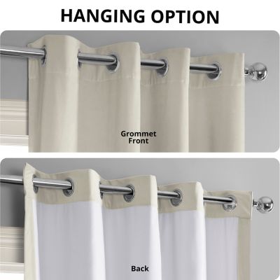 Grommet Signature Velvet Blackout Curtain