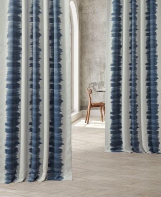 Flambe Striped Room Darkening Curtain