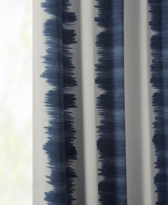 Flambe Striped Room Darkening Curtain