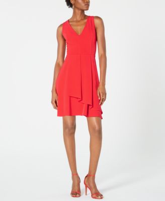 19 Cooper - Overlay Fit & Flare Dress