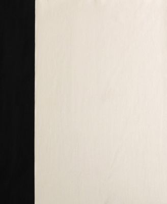 Bordered Vertical Printed Cotton Curtain