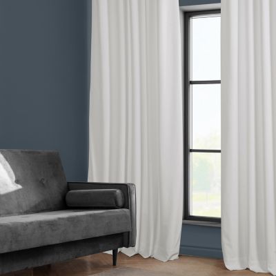 Heritage Plush Velvet Room Darkening Curtain