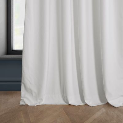 Heritage Plush Velvet Room Darkening Curtain