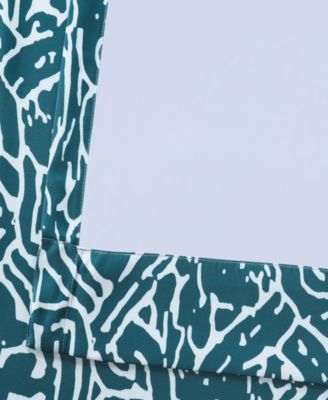 Exclusive Fabrics & Furnishings Abstract Blackout Panel, 50" x 96"