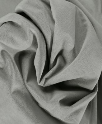 Silver Grey Signature Velvet Blackout Curtain