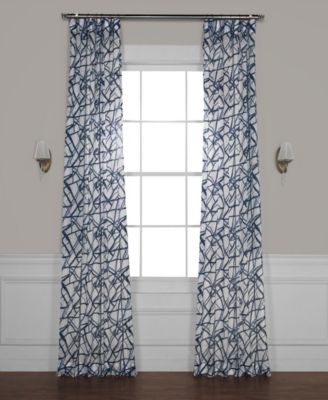 Abstract Printed Sheer Curtain