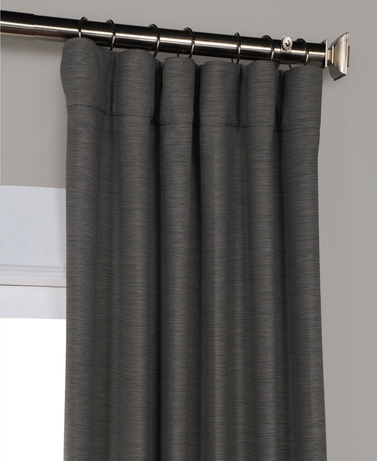 Half Price Drapes Textured Bellino Room Darkening Curtain