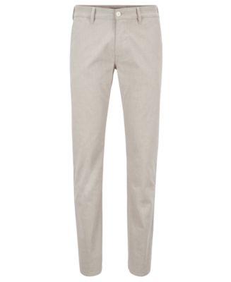 Boss Pantaloni chino 50523127 Nero Slim Fit