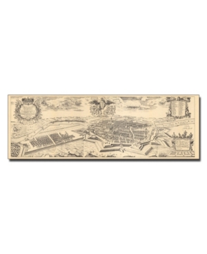 Trademark Global Schultz 'map Of Berlin And Coelln 1688' Canvas Art In Multi