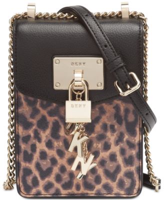 elissa pebbled leather north south crossbody