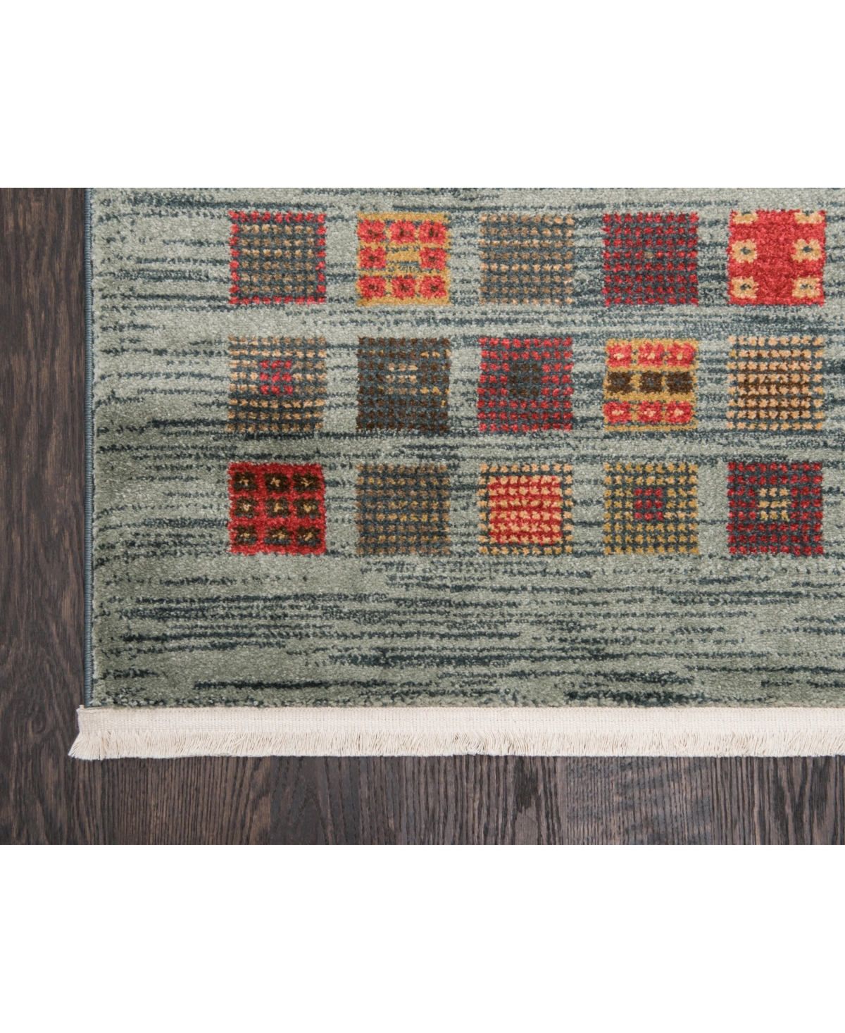 Bayshore Home Ojas Oja6Area Rug - Light Blue