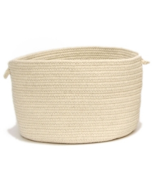 Colonial Mills Shear Natural Braided Storage Basket