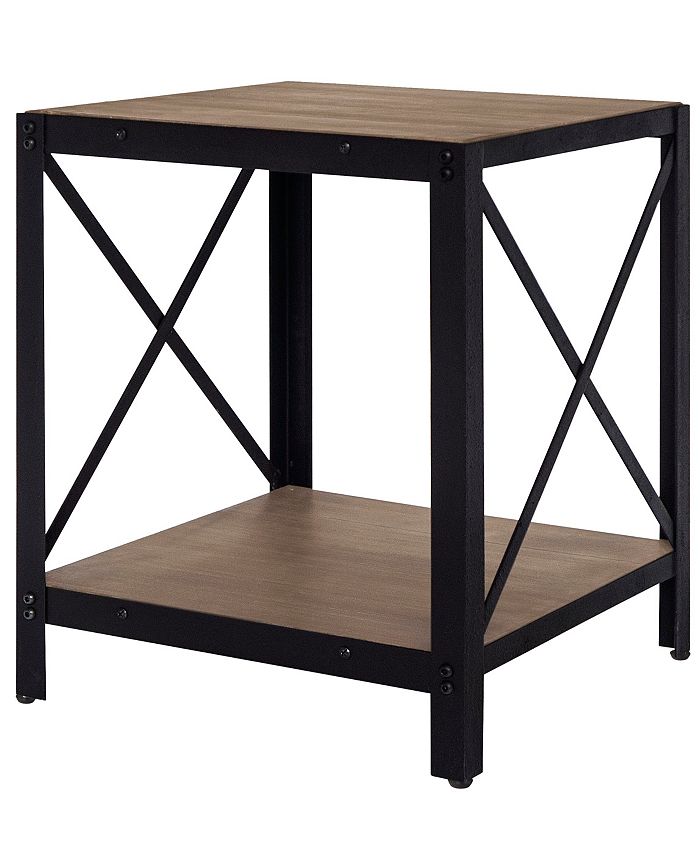 Gallerie Décor Industrial Side table Macy's