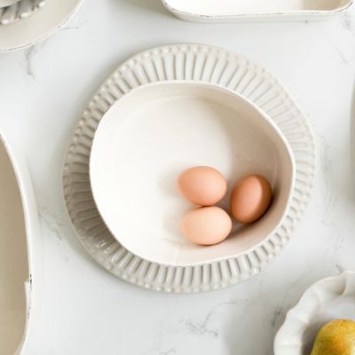 Lastra Collection Large Serving Bowl 