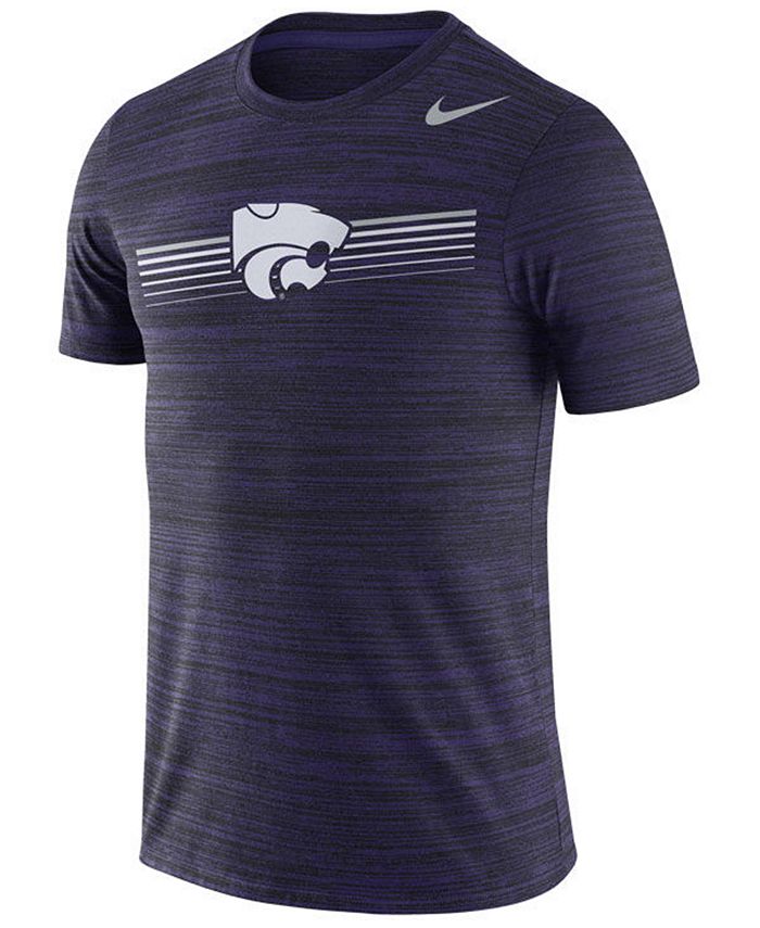 Nike Men's Kansas State Wildcats Legend Velocity T-Shirt - Macy's